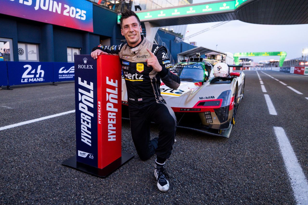 Pole-Setter: Cadillac mit Alex Lynn.