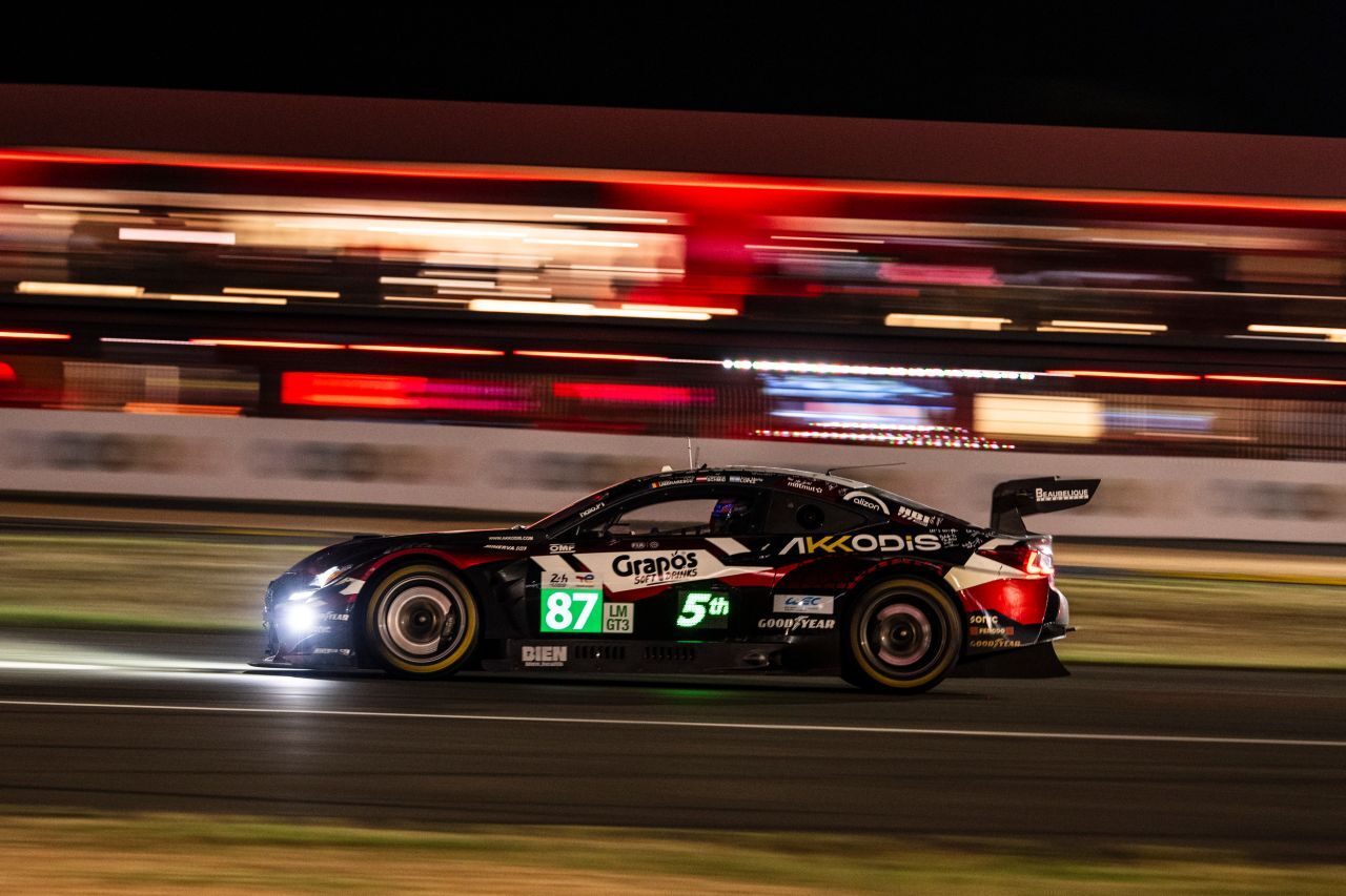 Clemens Schmid kam im Lexus auf Rang 5 der LMGT3-Wertung.
