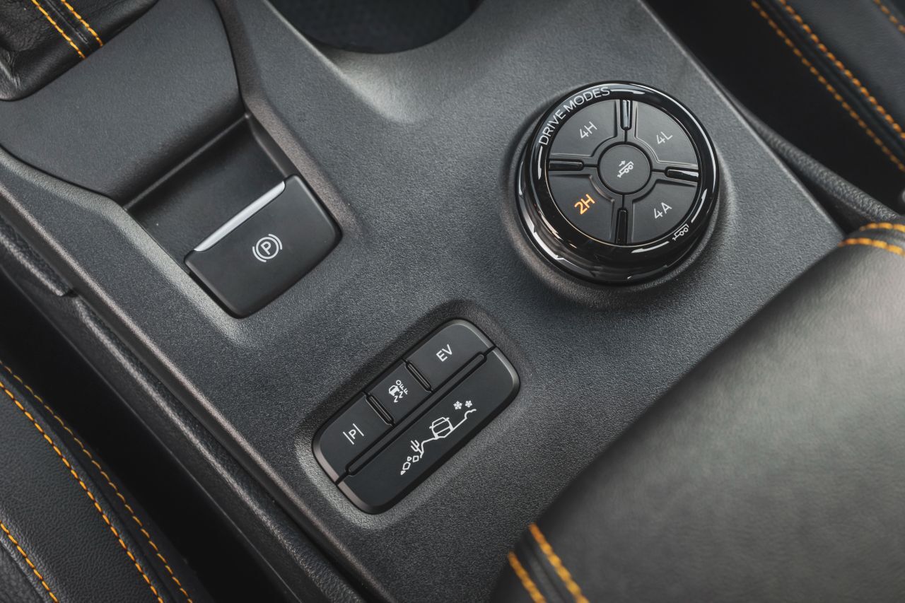 Die Basis-Funktionen des 4WD werden über den Wählschalter gesteuert.