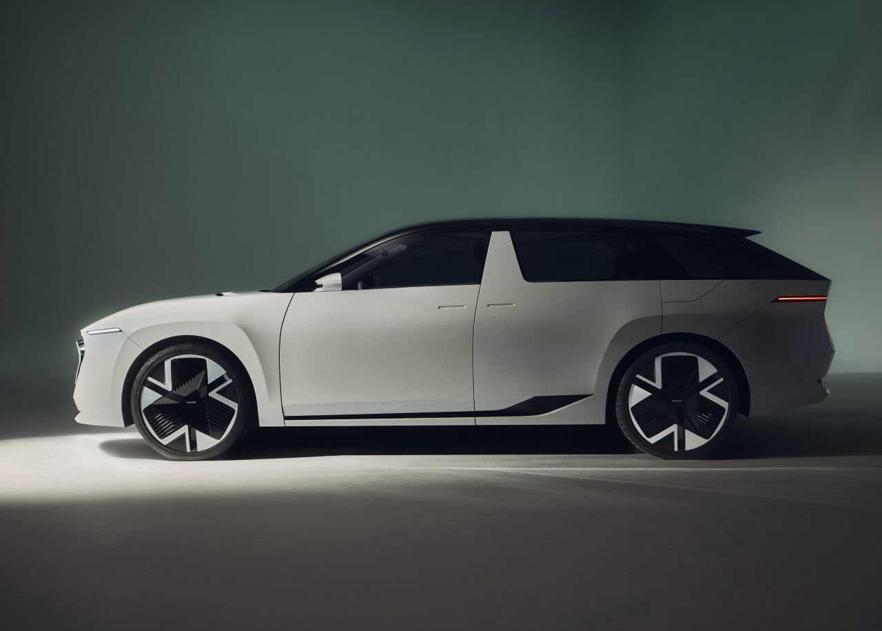Skoda Vision O: Große Elektro-Kombis haben einen Markt, das beweist der erfolgreiche VW ID.7 Tourer. Konzerntochter Skoda möchte da auch gerne mitmischen und zeigt es mit einer Studie.