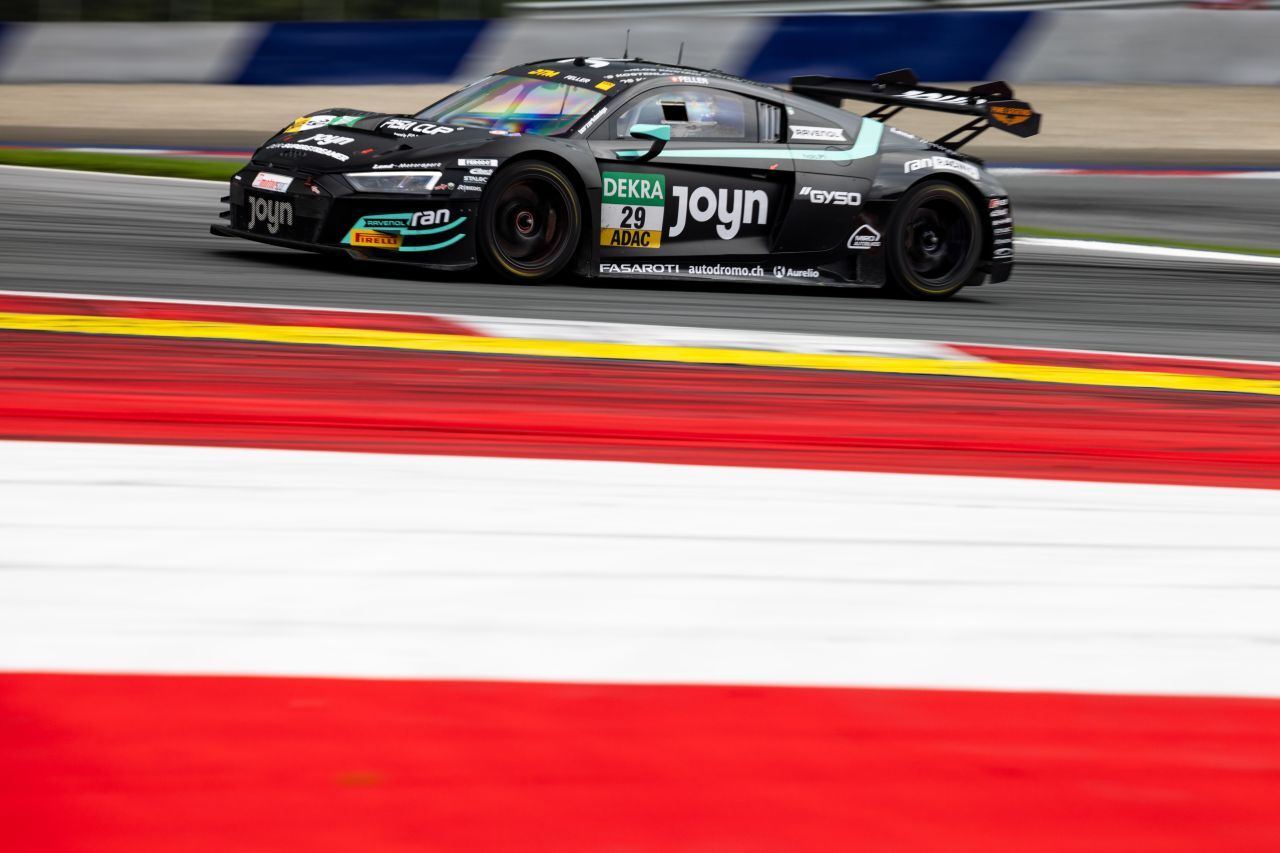 Der einzige Audi: Riccardo Feller.
