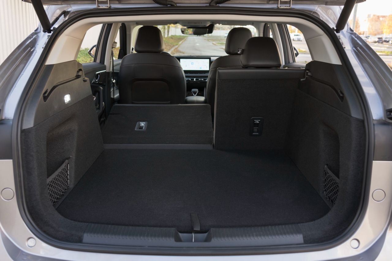 Die maximalen 1.484 Liter Kofferraumvolumen sind ein ansehnlicher Wert.