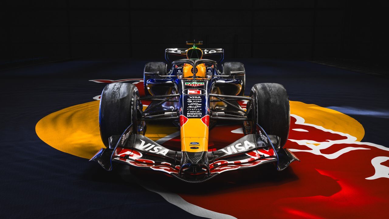 So sieht das Farbdesign des Red-Bull-Racing-Bolidens von Max Verstappen 2026 aus.