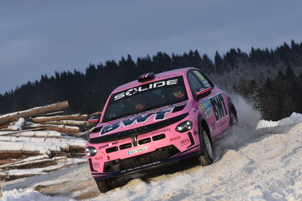 Marcel Neulinger, Lancia YpsilonRally4, Sieger TEC ORM 3 und TEC Junioren.