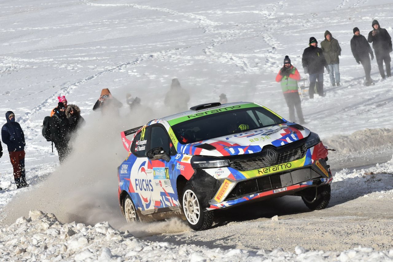 Martin Roßgatterer, Renault Clio Rally3, Sieger der TEC ORM2.