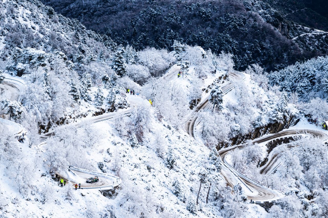 Atemberaubende Kulisse: Die Rallye Monte Carlo 2026 war endlich wieder einmal eine klassische Winterrallye.