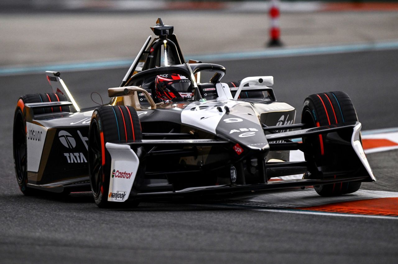 Mitch Evans (TCS Jaguar) bei seinem Sieg in Miami, dem bereits 18. seiner Karriere.