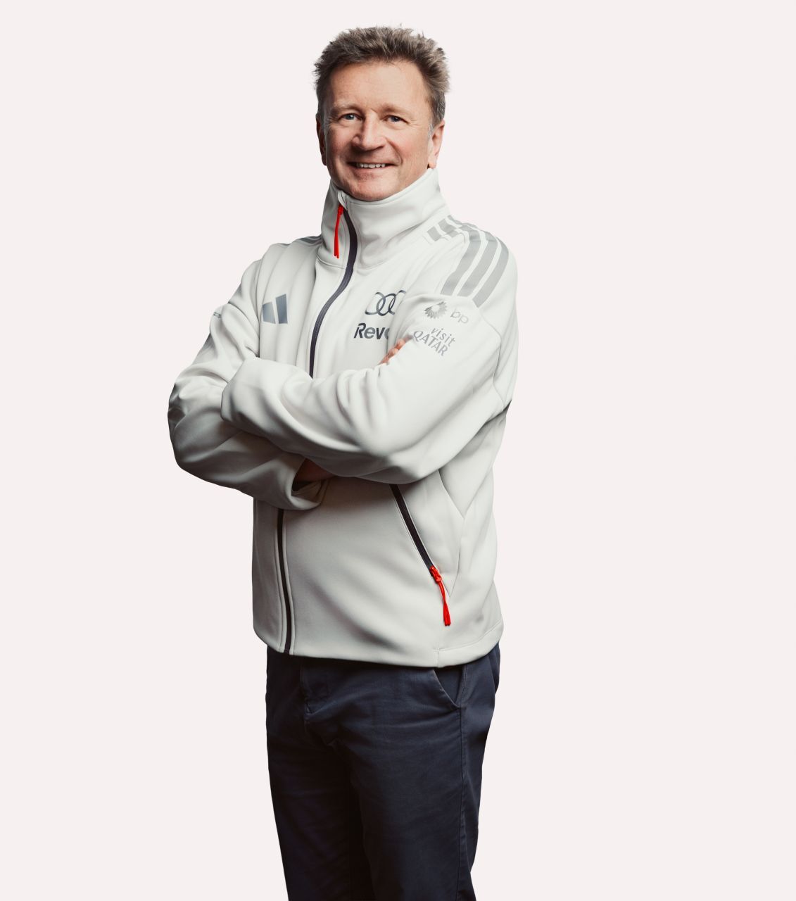 Audis Nachwuchs-Chef: Ex-F1-und-Le-Mans-Pilot Alan McNish kümmert sich um Emma und Audi-Junior Freddie Slater.