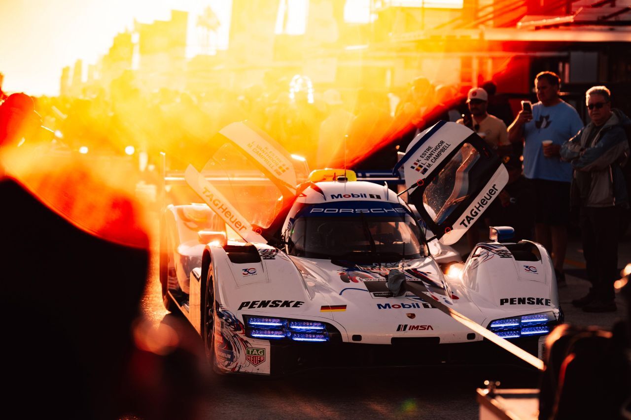 Porsche war auch in der großen Klasse erfolgreich.