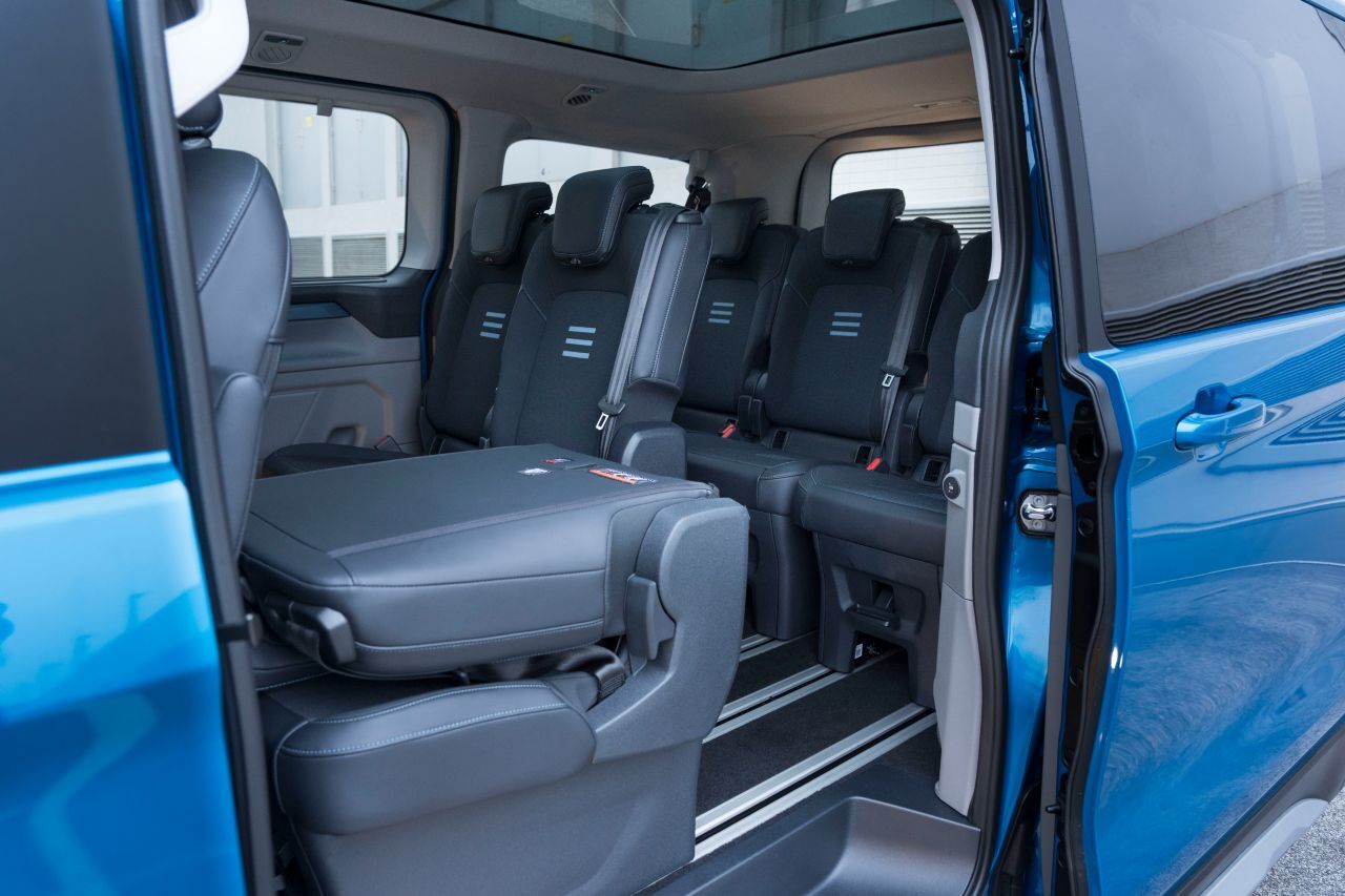 Die dritte Reihe ist leicht zu erreichen.