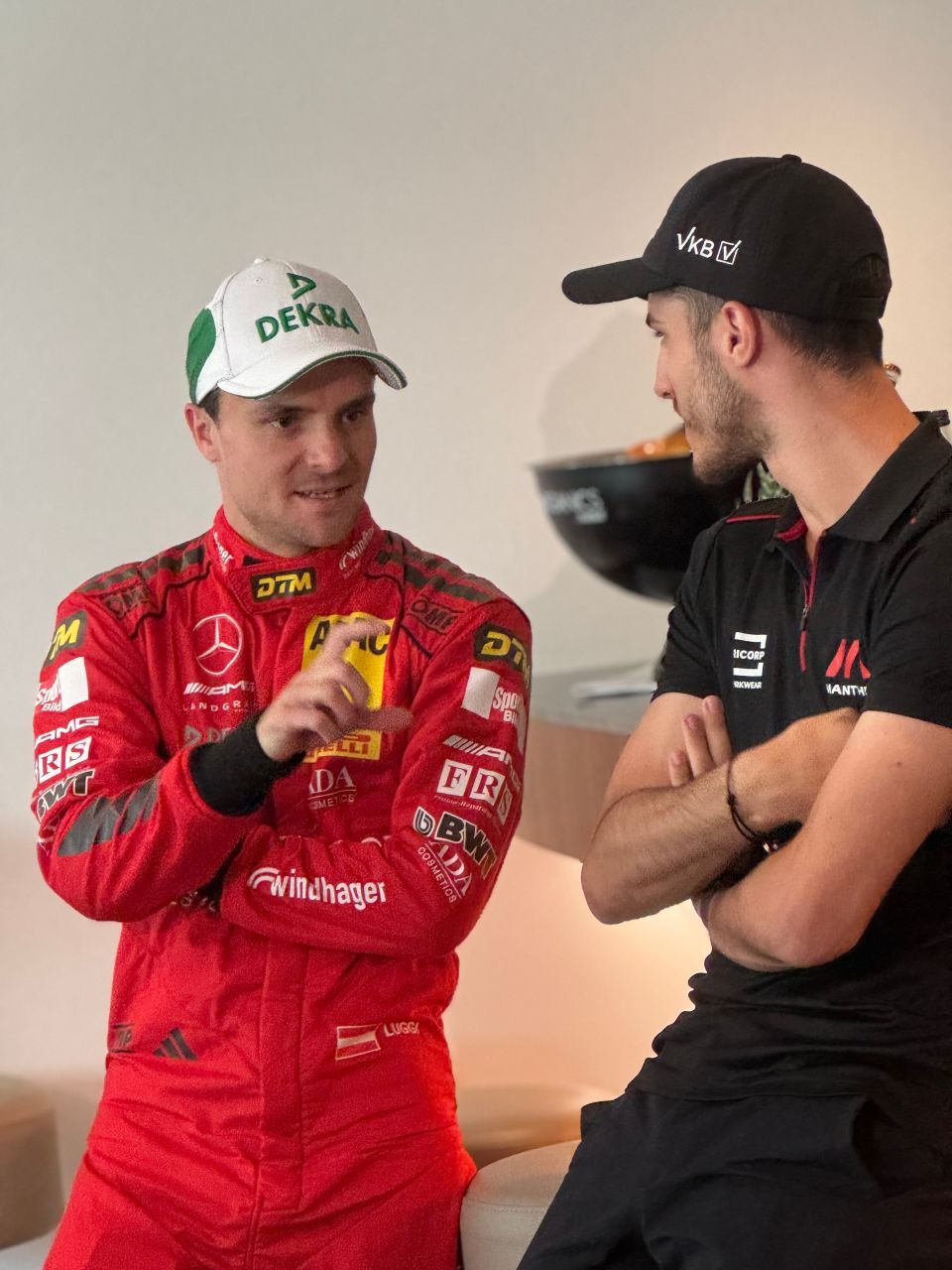 Österreichs Asse: Lucas Auer und Thomas Preining.