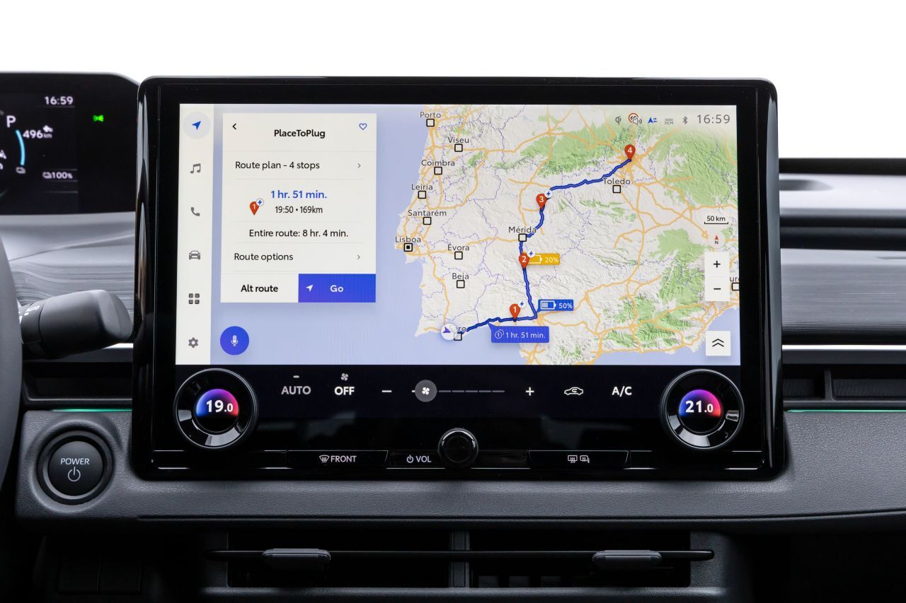 14-Zoll-Zentraldisplay.