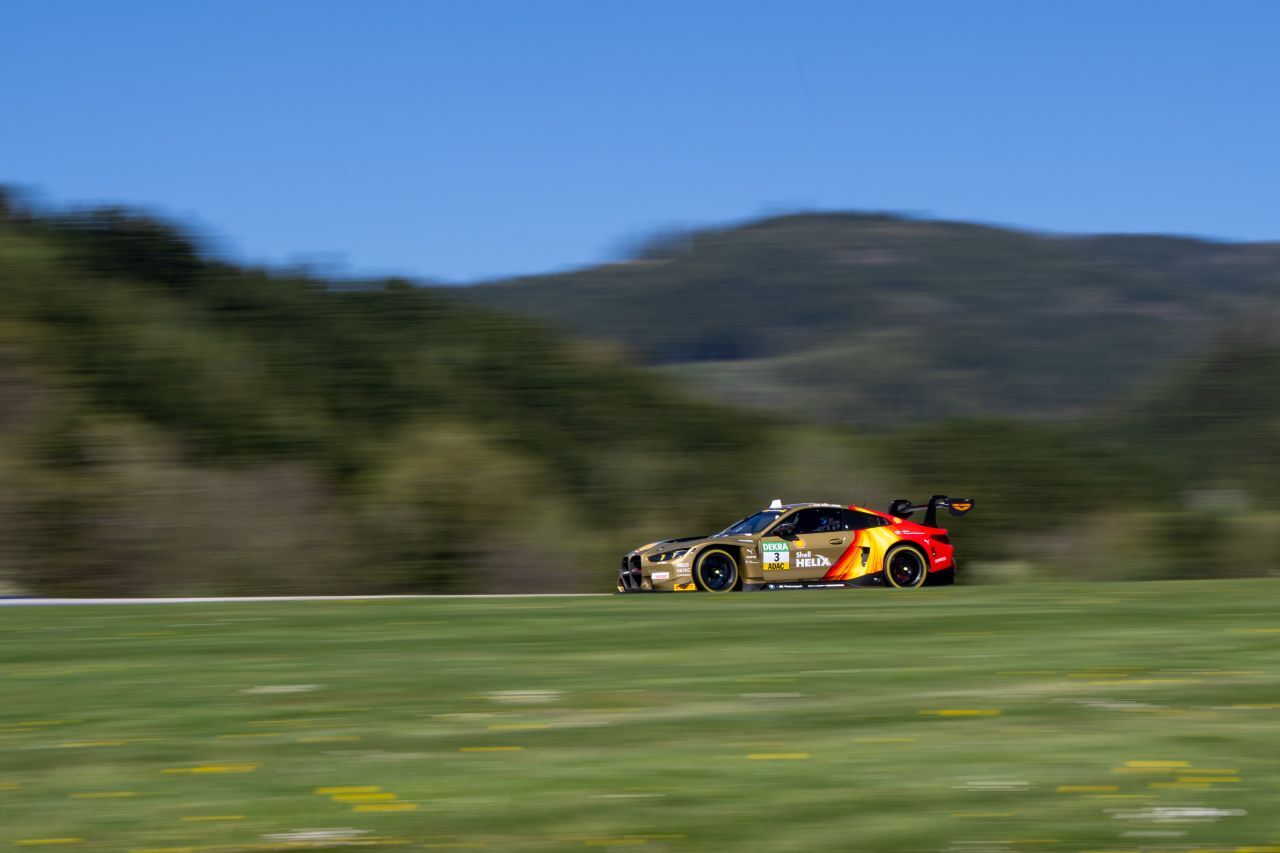 Zurück in der DTM: Kelvin van der Linde, nun im BMW und in Gold.