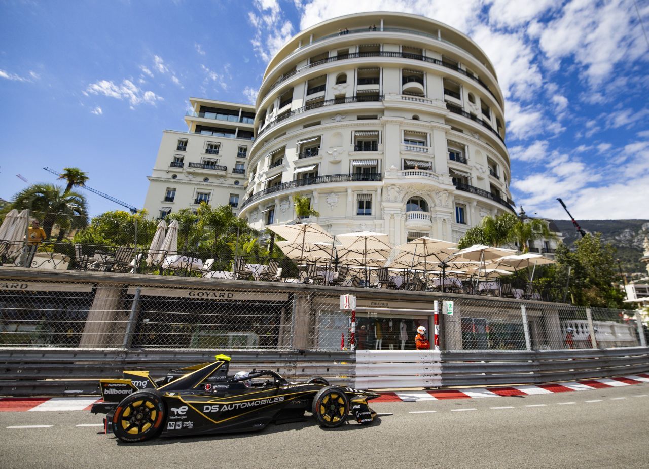 Jeder Passage ein Klassiker: Hier ein DS Penske in Monaco.