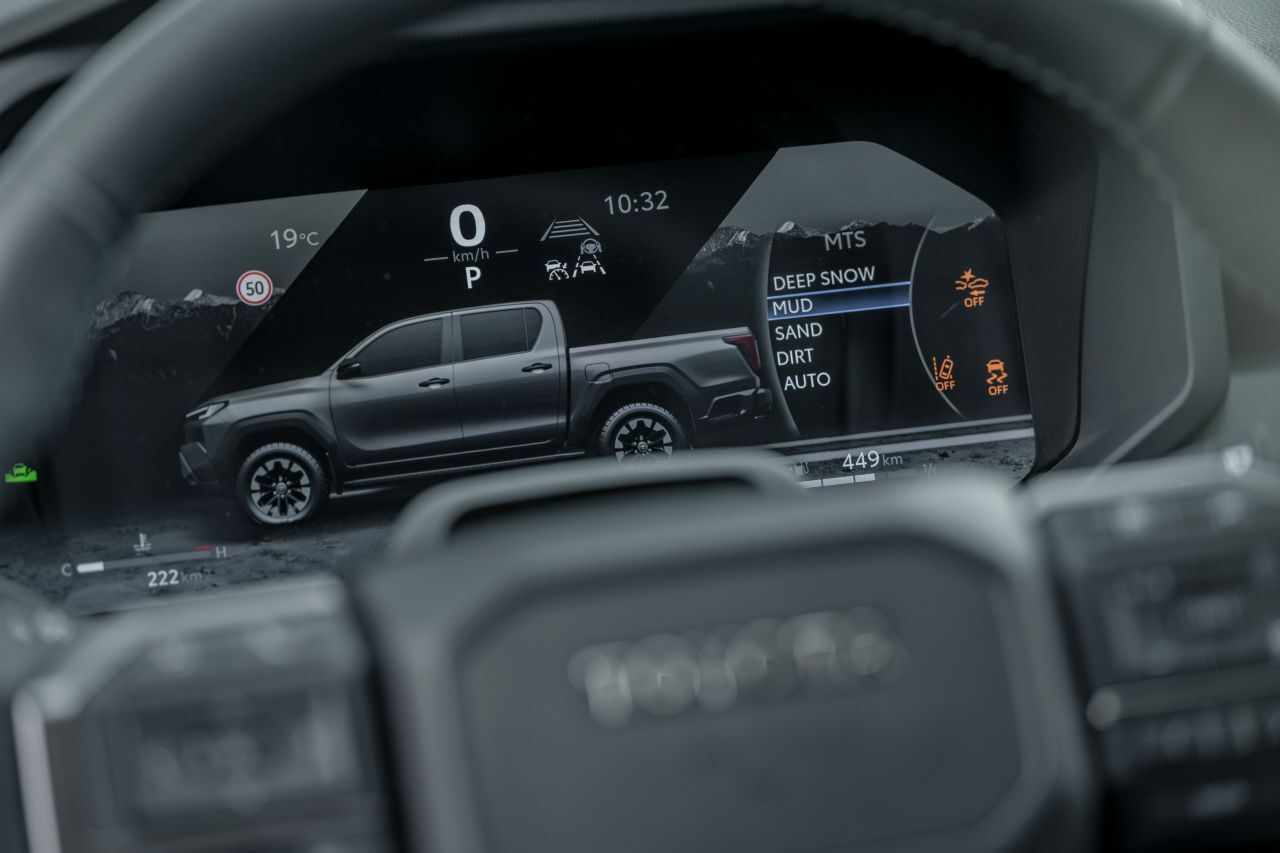 Anpassbares 12,3-Zoll-Digitaldisplay.