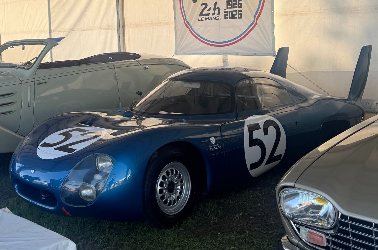 Der CD-Peugeot Le Mans von 1966. Die Devise hieß: Cw-Wert schlägt rohe Gewalt.