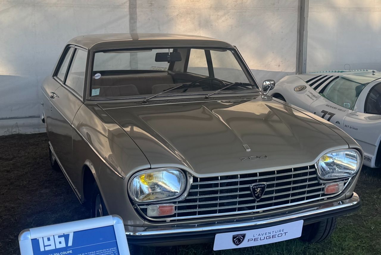 1967: Das von Pininfarina gezeichnete Peugeot 204 Coupé war ein technischer Meilenstein.