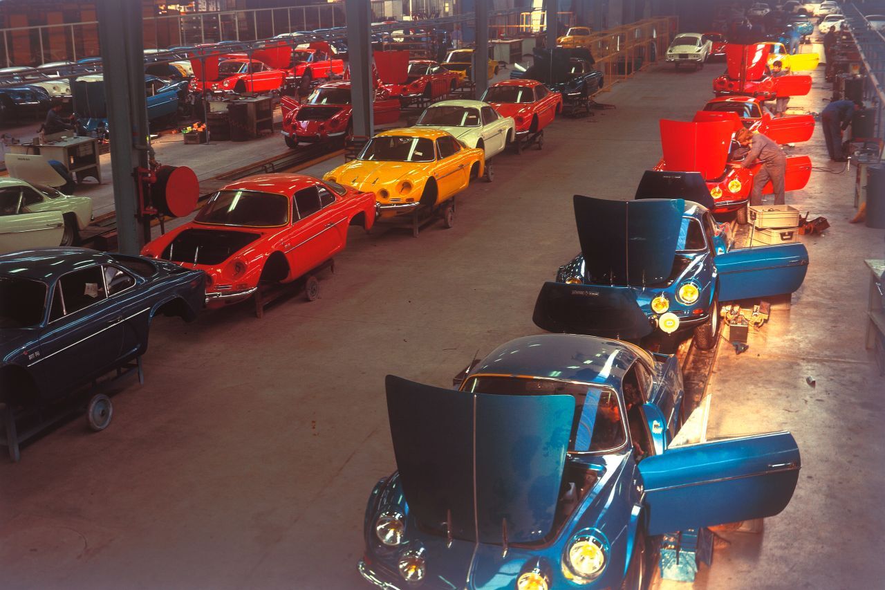 7489 Stück wurden von der A110 zwischen 1962 und 1977 gebaut.