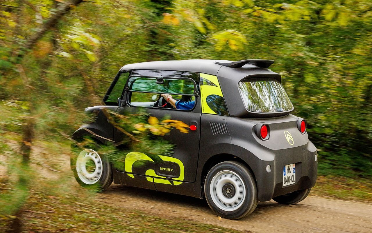 Rip Curl ist eine 1969 in Australien gegründete Kultmarke der Surferszene. Citroën bringt den kleinen elektrischen Ami in einer Sonderedition.