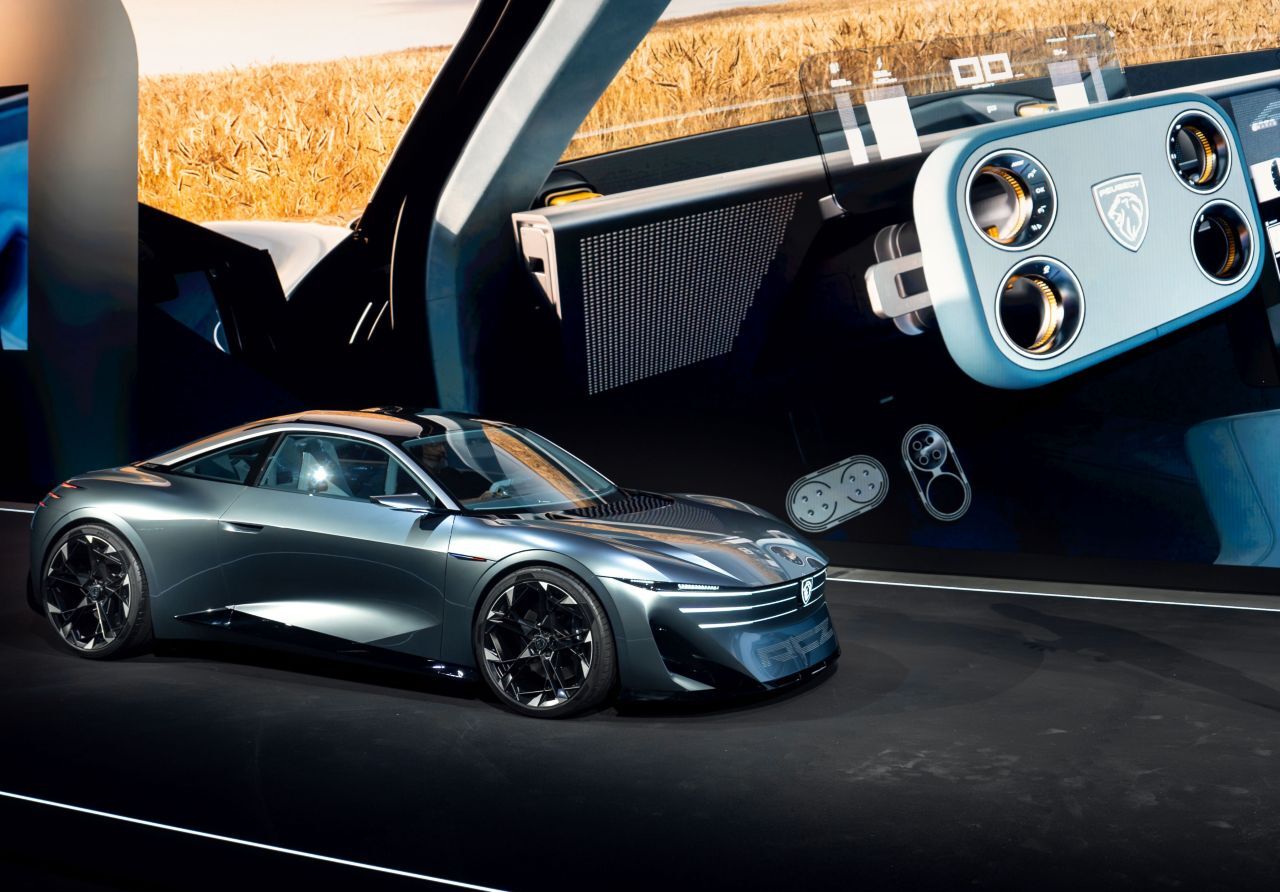 Peugeot-Designstudie RCZ: „Die Designsprache ist eine Mischung aus weichen Formen und Spannung. Und bei Peugeot sind die Cockpits revolutionär.