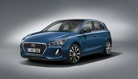 Harter Gegner für den Golf: Die neue Generation des Hyundai i30 stattet Anfang 2017 in Österreich.