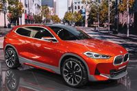 BMW X2: BMW gut in Form. Die Münchner zeigen den sehr coolen X2, vorläufig noch als Studie. Das kompakte SUV-Coupé wird auf Basis des X1 in der zweiten Jahreshälfte 2017 in Serie gehen. Die gute Nachricht: Optisch wird nicht mehr viel geändert. Damit ist klar: der Range Rover Evoque bekommt seinen ersten ernsthaften Gegner.