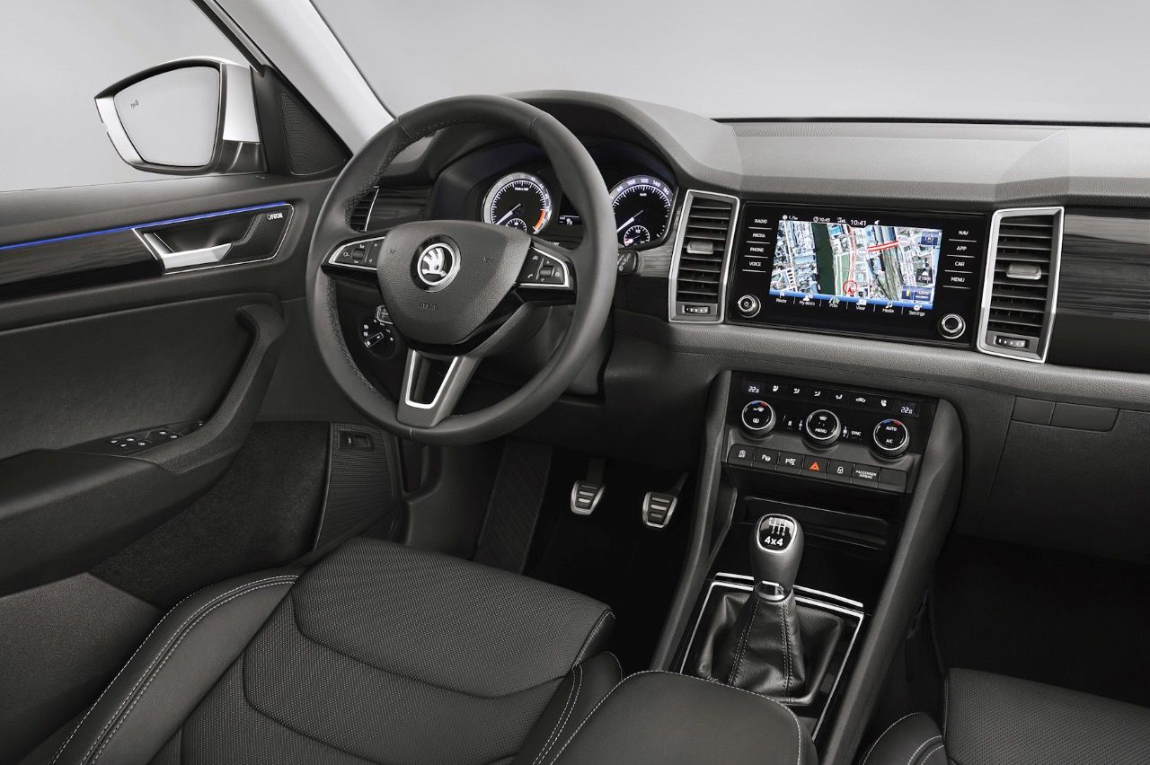 Skoda Kodiaq: Räumliche Großzügigkeit in elegantem Ambiente.