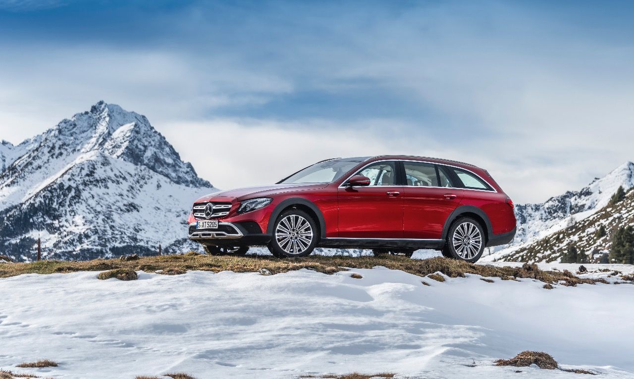 Mercedes E-Klasse All-Terrain: eine elegante Flucht für alle, die sich vor der Entscheidung zwischen SUV und Kombi drücken wollen.