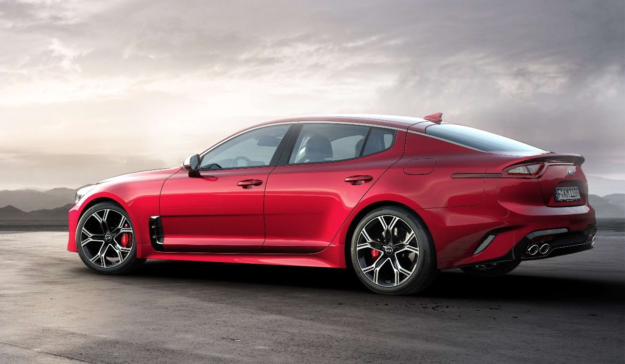 Kia Stinger: Wer sich dabei an den Audi A5 Sportback erinnert fühlt ... hat vielleicht Recht.