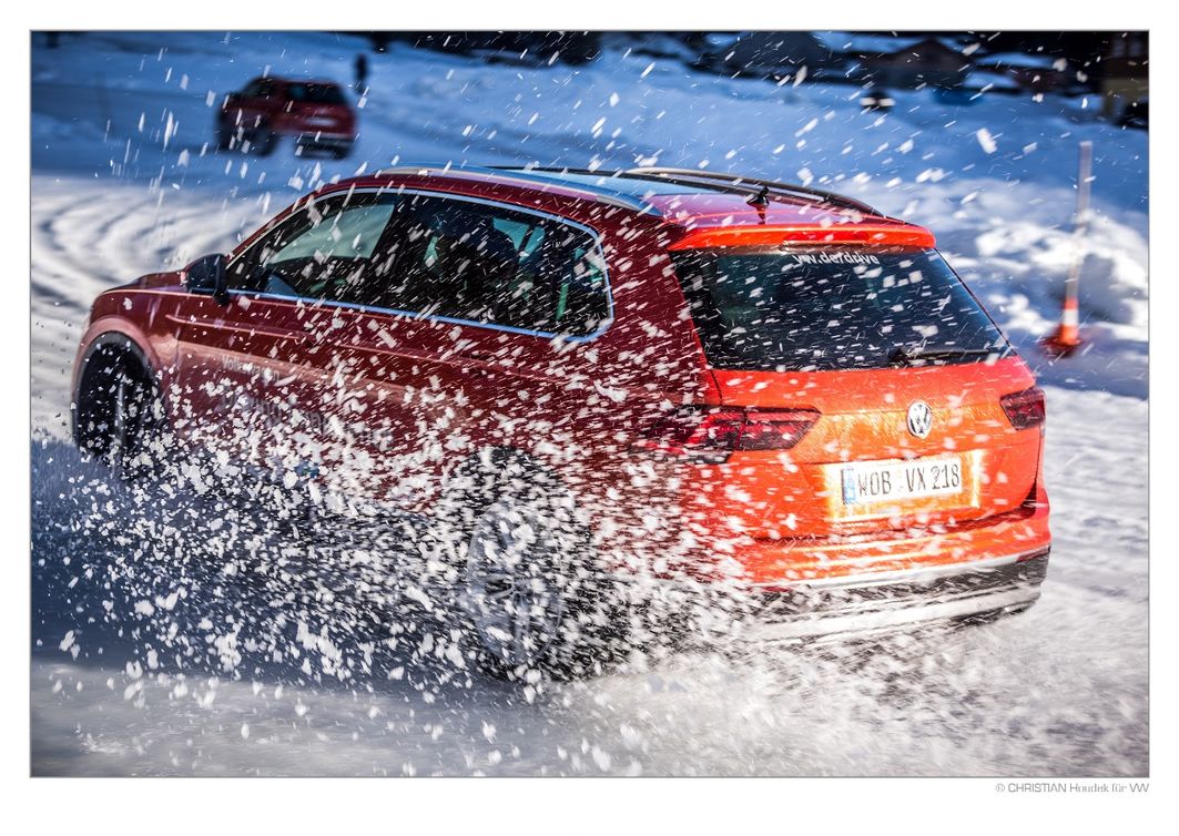 FEATURE: VW DRIVING EXPERIENCE Ist der Tiguan ein  Wintersportler?