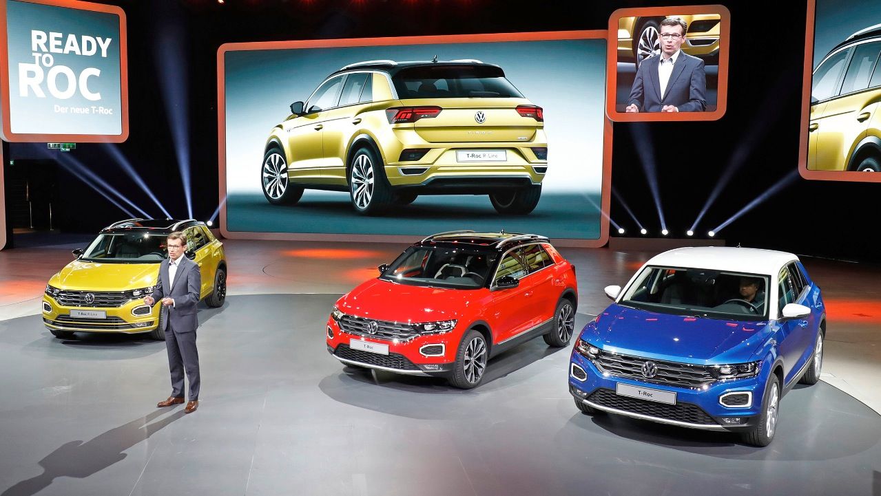 Der neue VW T-Roc: In Frankfurt wurden zahlreiche neue SUVs vorgestellt, die keinen direkten Vorgänger haben. Sie werden bald das Straßenbild prägen.