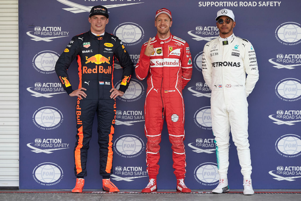 Ausnahme-Könner: Verstappen, Vettel, Hamilton.