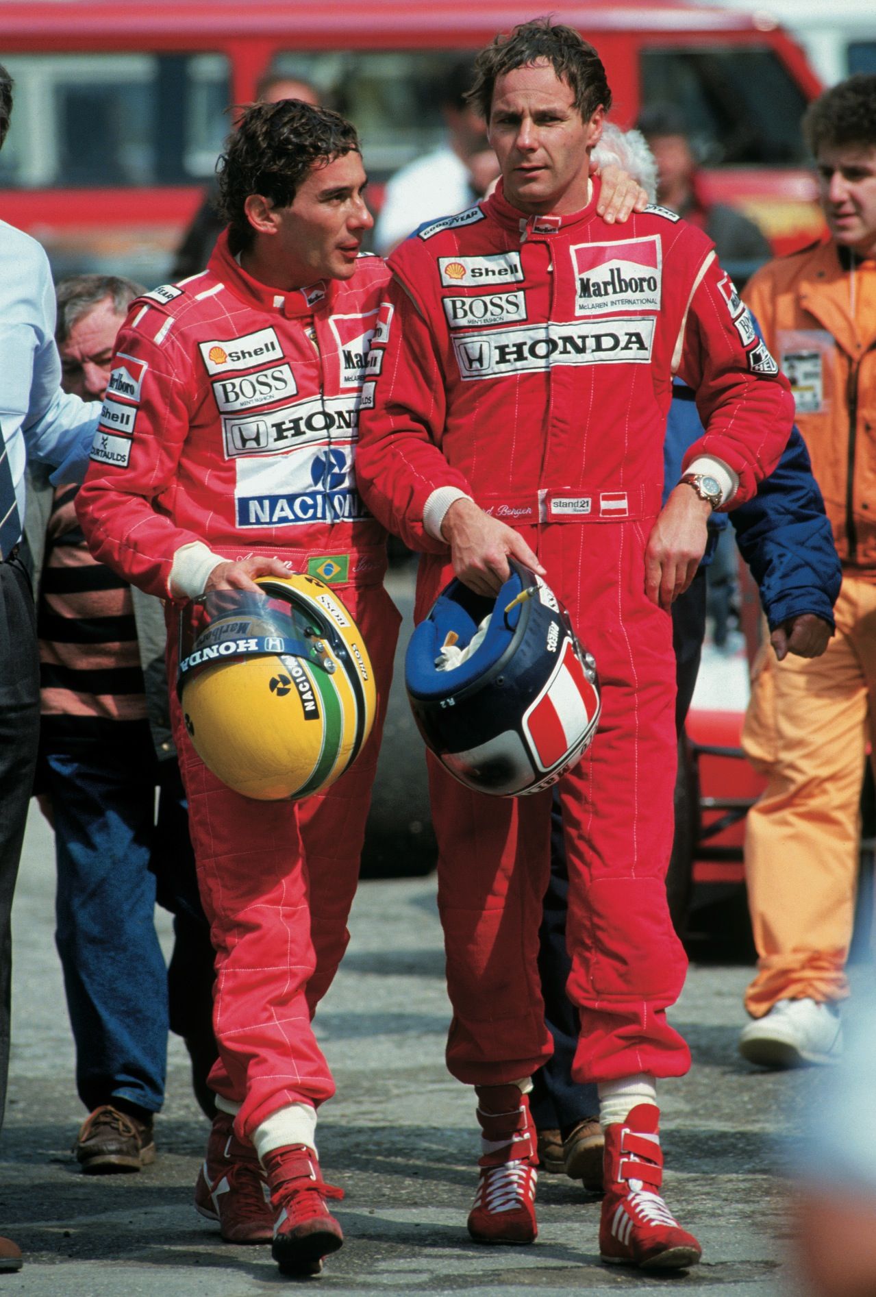 Gerhard Berger zeigte Senna das Leben - und fand zu seinem Tod den passenden Satz.