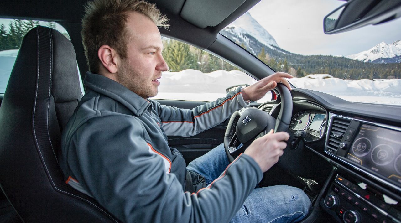 Europameister beim Allrad-Test: Mario Dablander ist der Seat-Spezialist unter den österreichischen Rennfahrern.