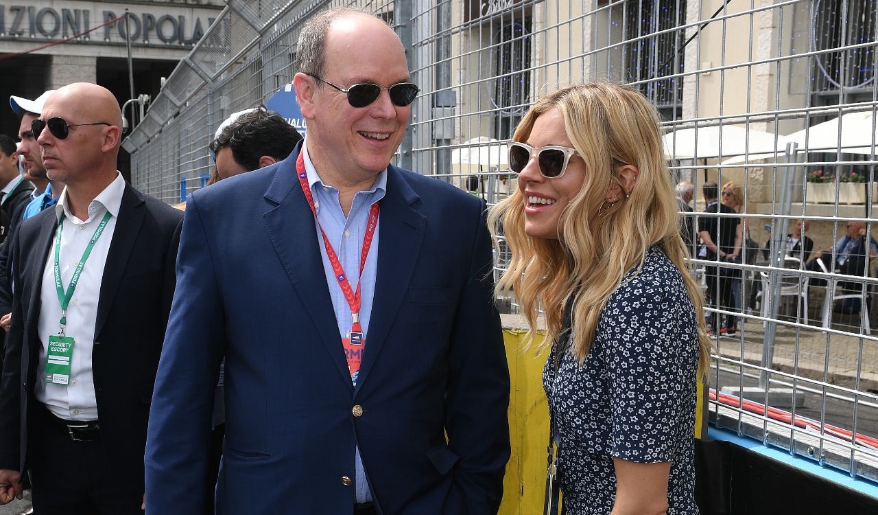 Dem umweltbewussten Fürst Albert von Monaco entging nicht, dass Sienna Miller auch da war.