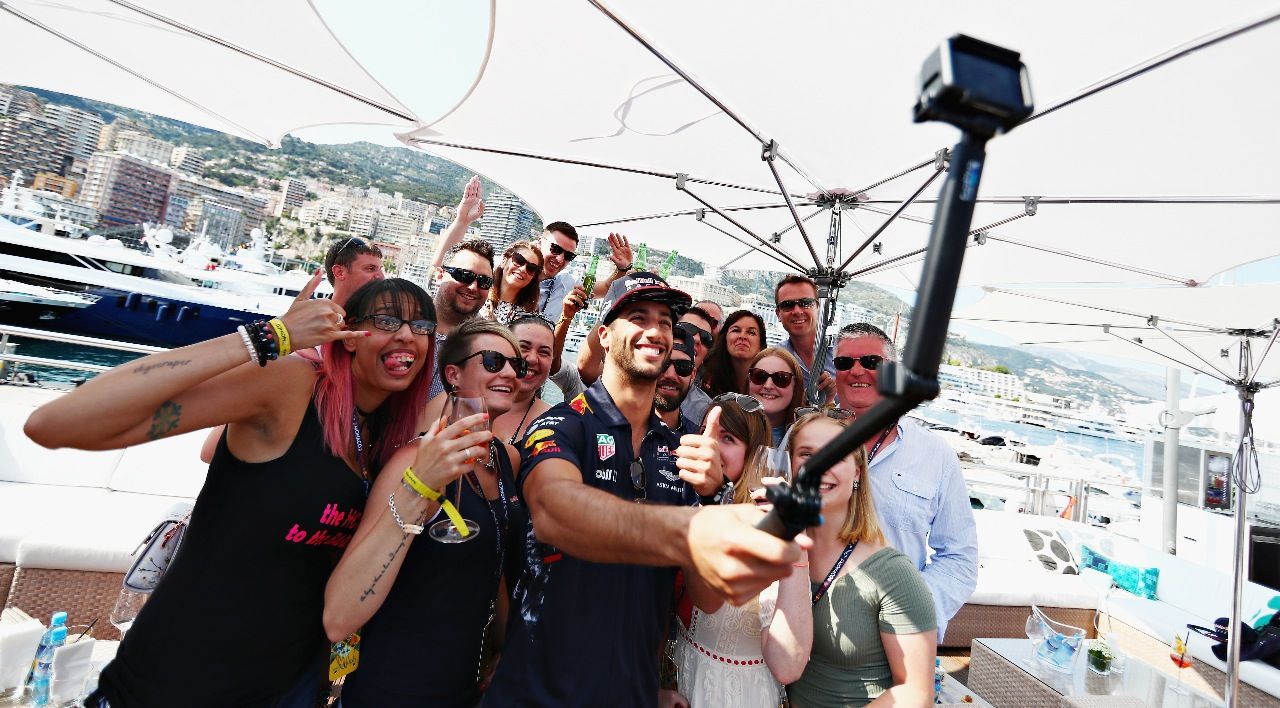 Dani Ricciardo, der Liebling im Team.