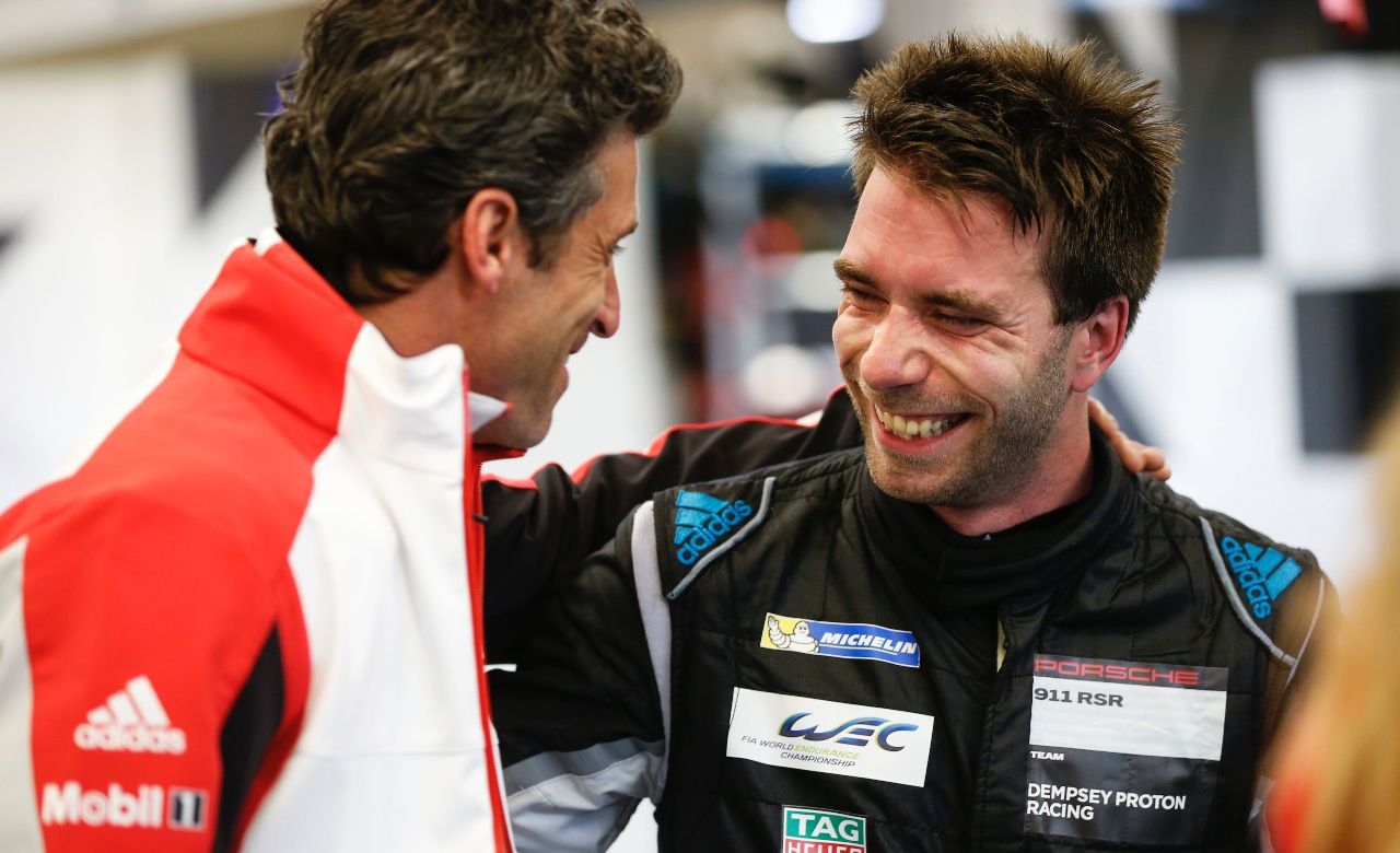 Bei seinem ersten Le-Mans-Start bei Porsche gab es Lob von Teambesitzer & Serienstar Patrick Dempsey.