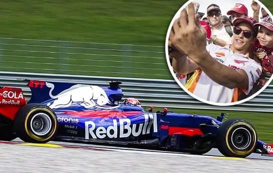 Marc Marquez wird am Dienstag erstmals ein Formel-1-Auto testen. In Österreich, am Red Bull Ring, einen Toro Rosso. - MotoGP-Superstar: Formel-1-Debüt!