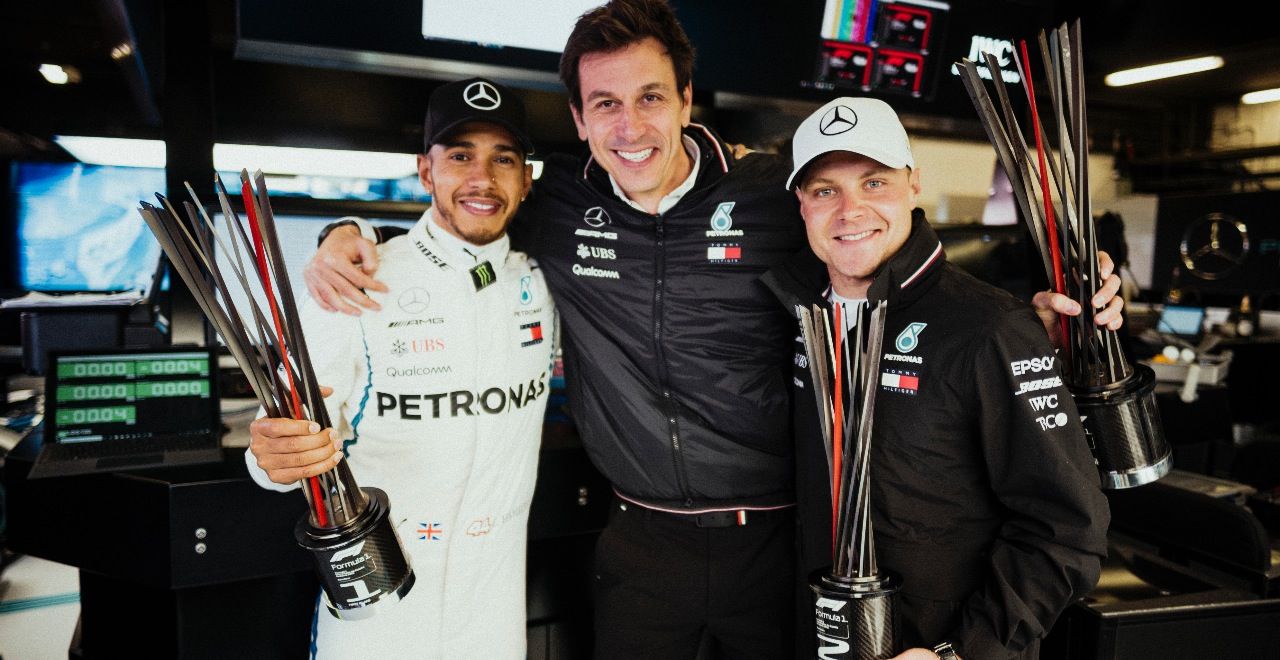 Wolff gibt ihm Freiheit, die er braucht - und Bottas zieht ihn nie runter, im Gegensatz zu Psycho-Experten Rosberg.