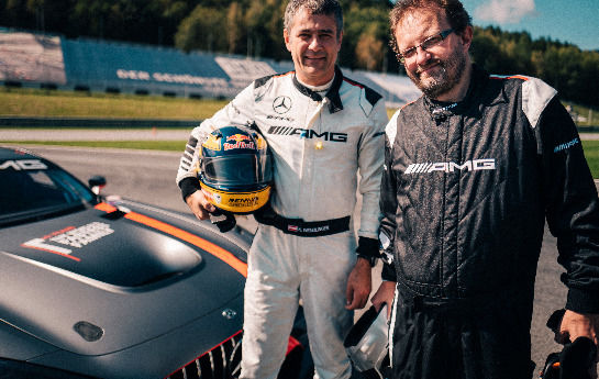 Er war der erste Mercedes-Pilot der Moderne: Karl Wendlinger. Hier spricht die Legende über persönliche Auto-Vorlieben. - Karl  Wendlinger,  Jubilar