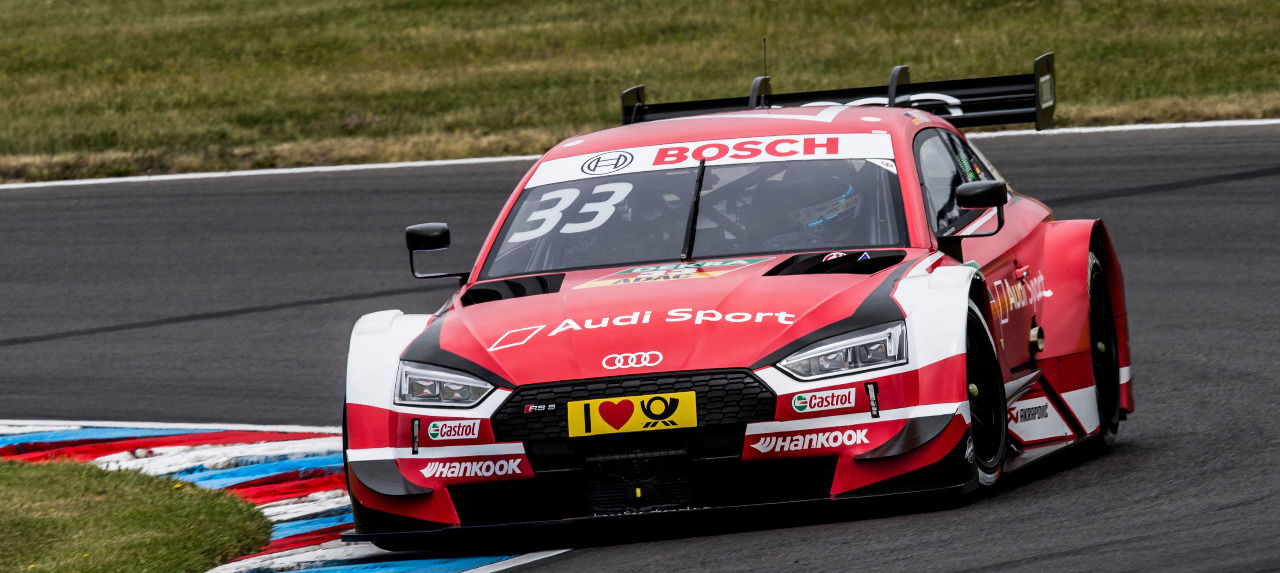 Im Audi RS5 DTM rast Rast stets um die Meisterschaft.