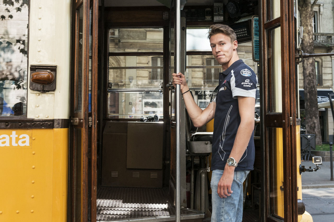 Daniil hat die letzte Strassenbahn zurück in die Formel 1 erwischt...