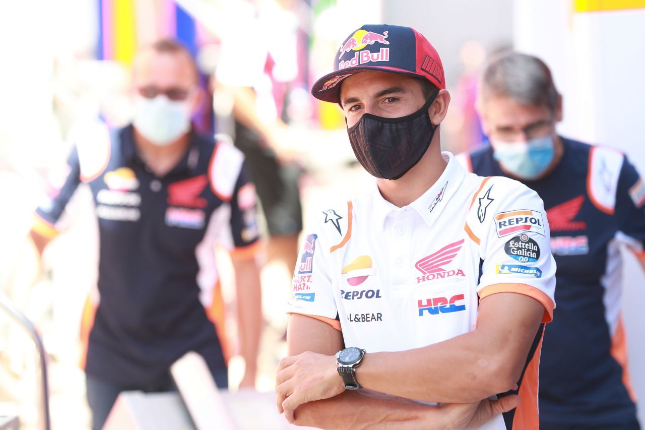 Niemand hatte es für möglich gehalten, dass Marc Marquez so schnell nach der Operation wieder nach Jerez zurückkehren würde.