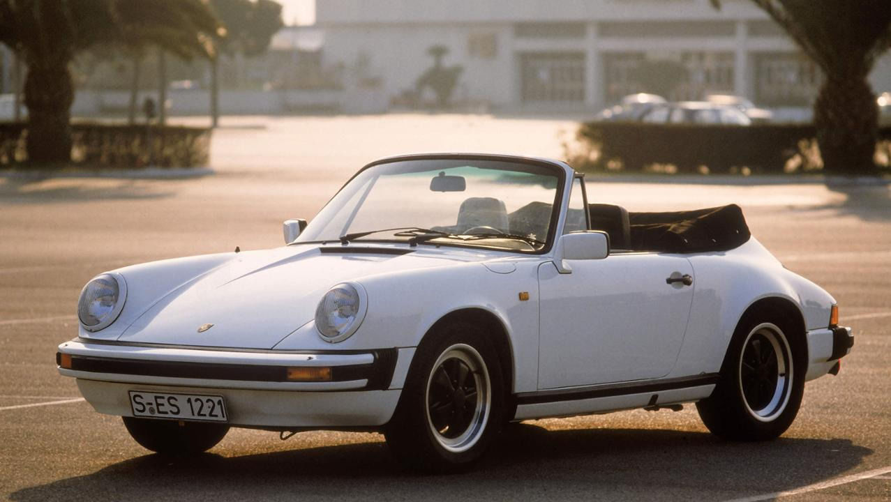 Traumauto seit der Kindheit: ein Porsche 911. Eigentlich in Schwarz. Oder wie wäre dieser hier in Weiss?