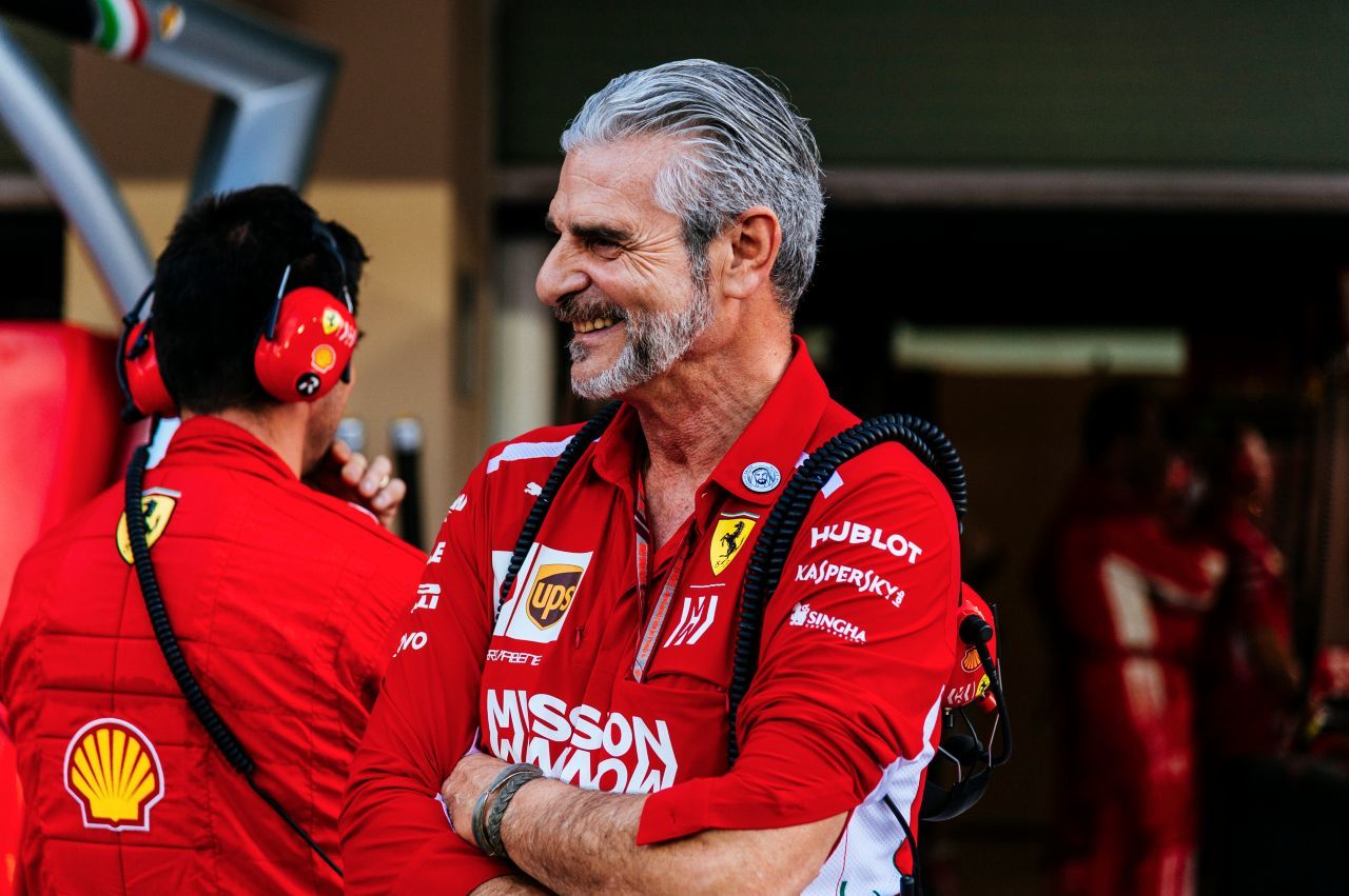Nur mehr Historie: Arrivabene als Teamchef.