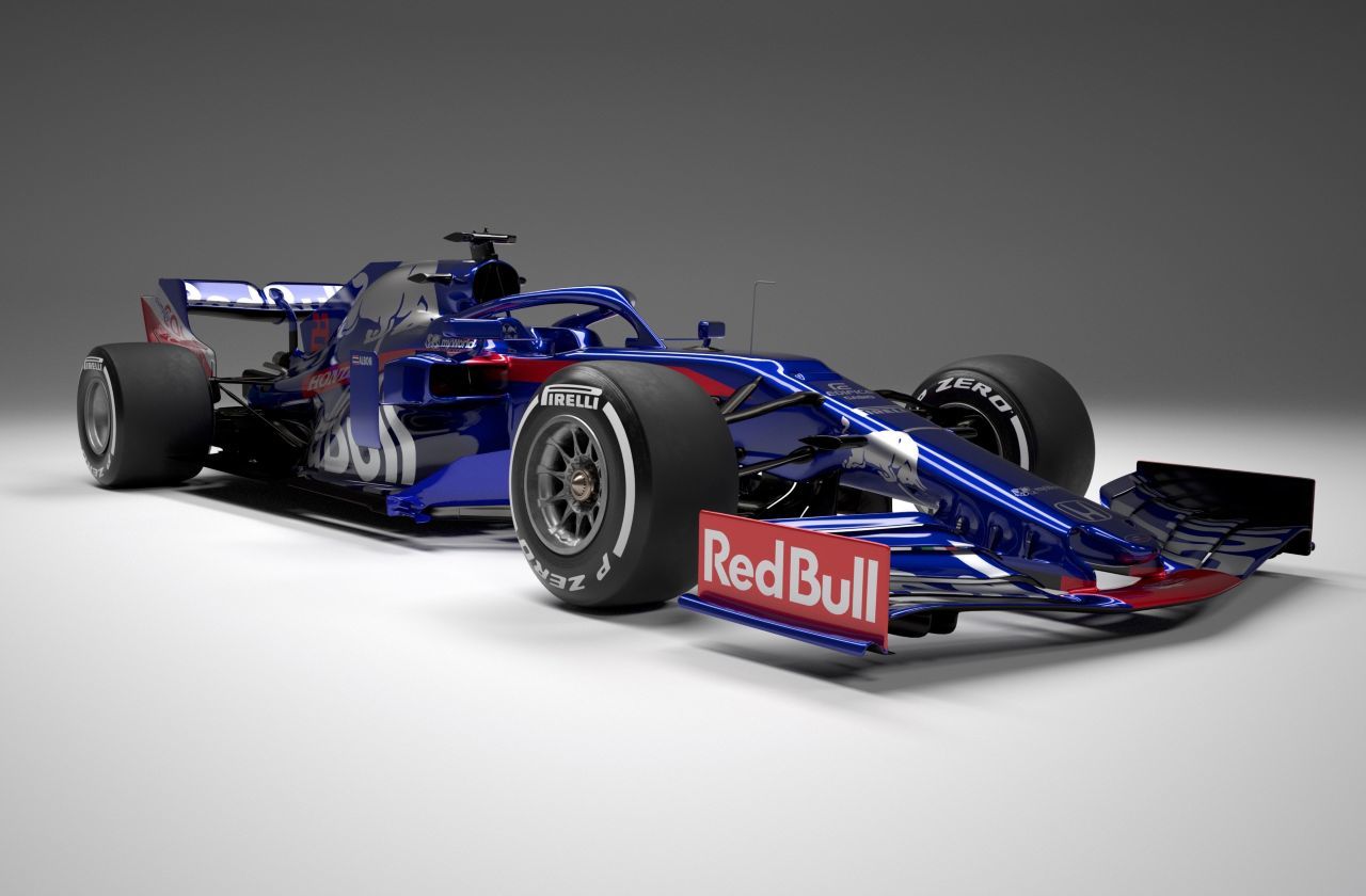 Toro-Rosso-Original: Der neue Boliden für die Saison 2019.