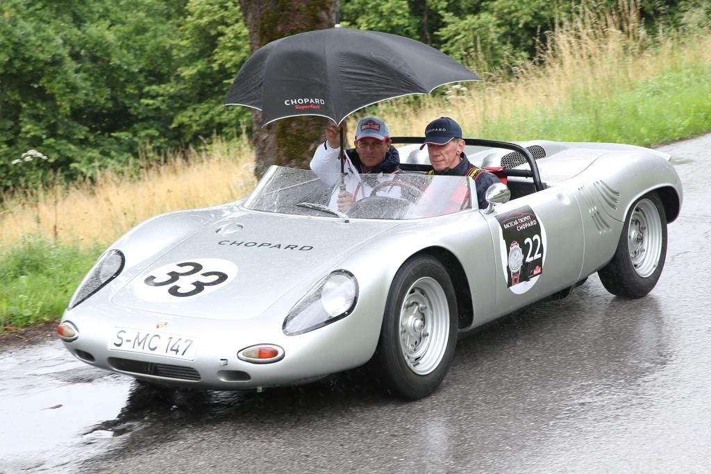 Bei der Ennstal Classic als Co-Pilot von Porsche-Legende Walter Röhrl.