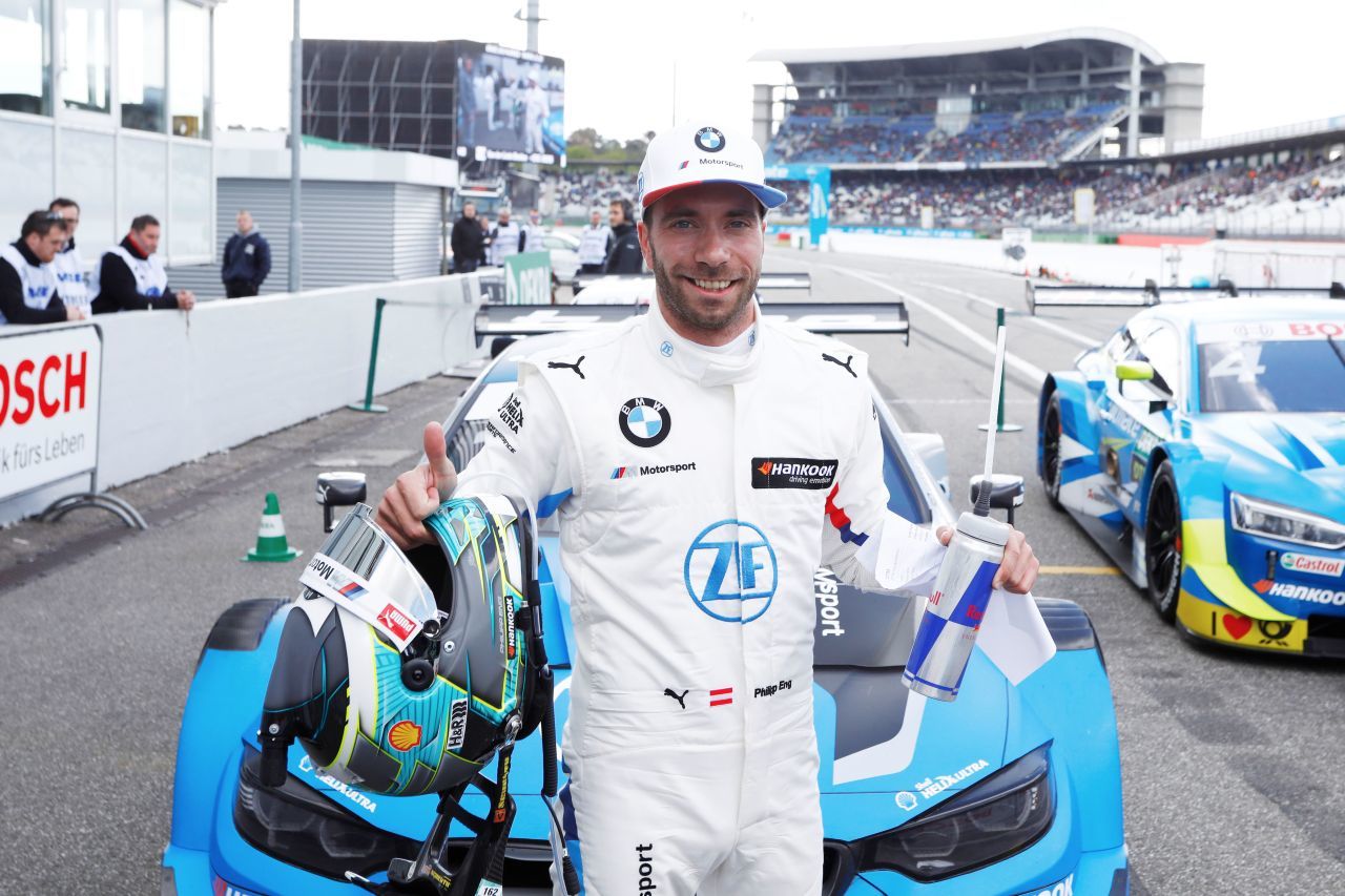 ...und am Ende der Mann in der Pole Position.