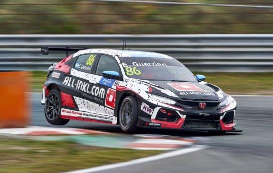 Honda-Star Esteban Guerrieri brilliert am Nürburgring. Sein Vorsprung im Qualifying: mehr als 6 (!) Sekunden. - Rekord am  Nürburgring