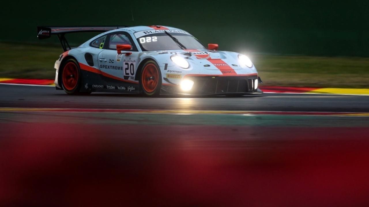 Der Porsche Nummer 20 (Lietz, Estre, Christensen) setzte sich in einem der umkämpftesten 24-Stunden-Spa-Rennen aller Zeiten durch.